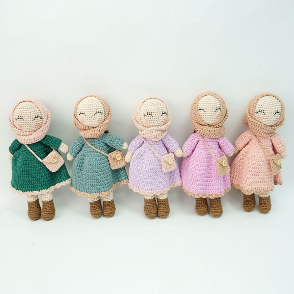knitted doll